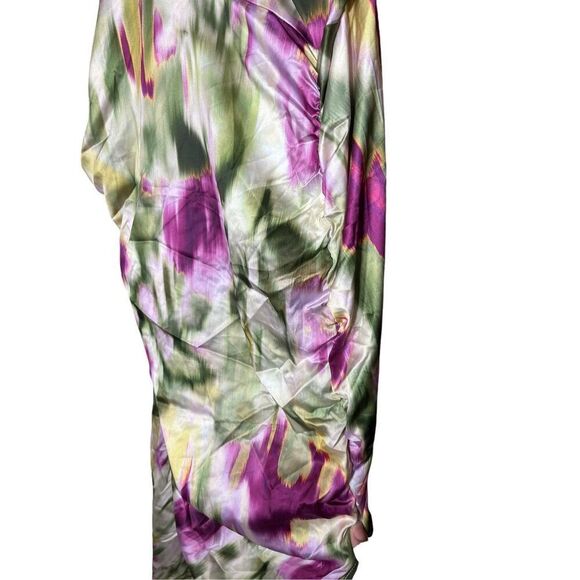 Cider Illusions Ruched Midi Dress Size XS NWT - Picture 5 of 11